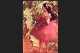 Dancer in a Rose Dress by Edgar Degas